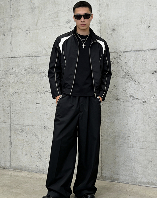 プラダコピー ファスナー付きポケットパンツ