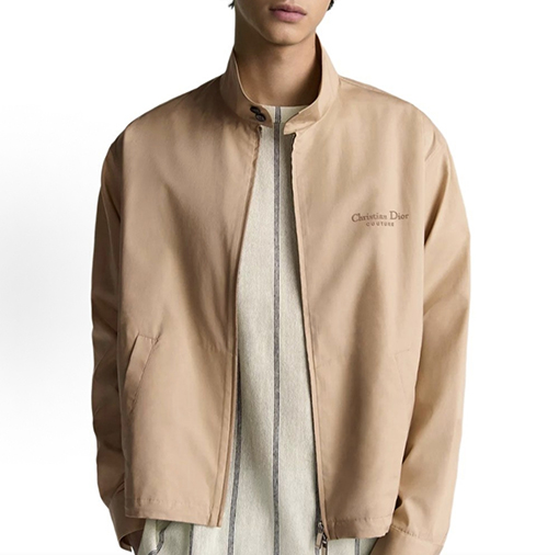 ディオールブランドスーパーコピー 刺繍入りスタンドカラージャケット