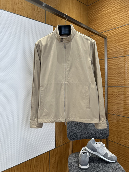 ディオールブランドスーパーコピー 刺繍入りスタンドカラージャケット