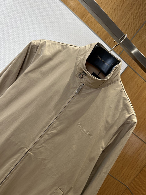 ディオールブランドスーパーコピー 刺繍入りスタンドカラージャケット