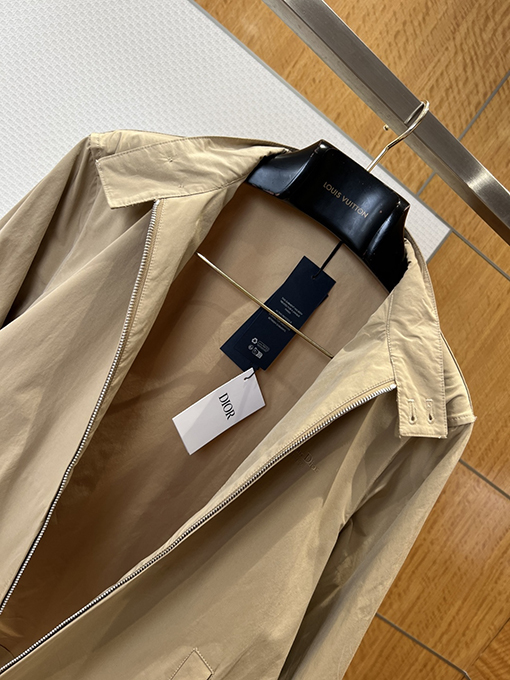 ディオールブランドスーパーコピー 刺繍入りスタンドカラージャケット