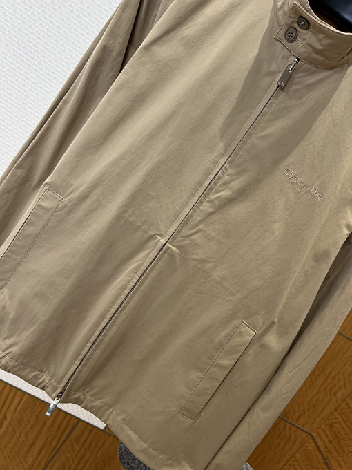 ディオールブランドスーパーコピー 刺繍入りスタンドカラージャケット