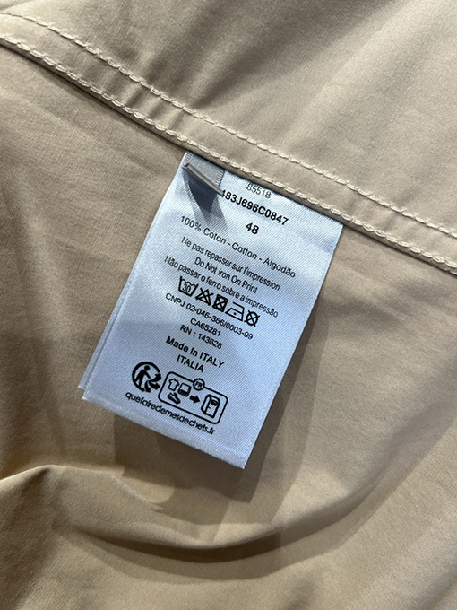 ディオールブランドスーパーコピー 刺繍入りスタンドカラージャケット