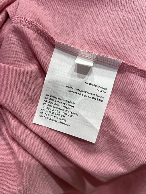 アクネストゥディオズスーパーコピー Acne Studios STOCKHOLM 1996 ダメージプリントのクルーネック長袖シャツ