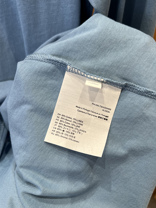 アクネストゥディオズスーパーコピー Acne Studios STOCKHOLM 1996 ダメージプリントのクルーネック長袖シャツ