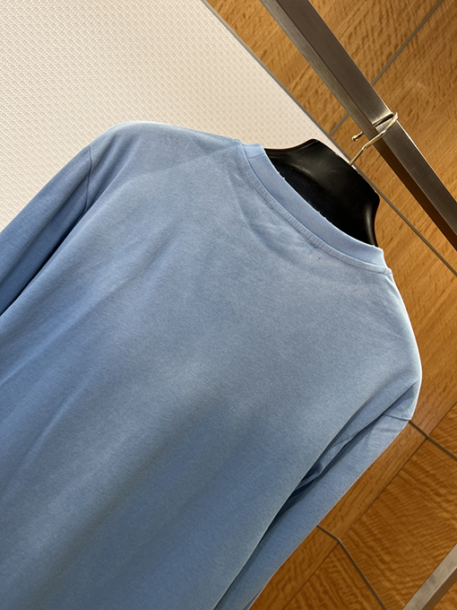 アクネストゥディオズスーパーコピー Acne Studios STOCKHOLM 1996 ダメージプリントのクルーネック長袖シャツ