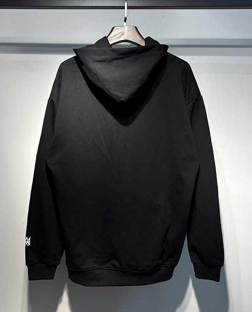 アミリコピー AMIRI フォームプリント入りフード付きスウェットシャツ