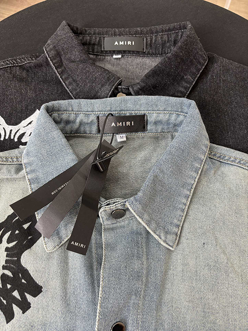 アミリスーパーコピー 新作レトロデニム長袖シャツ