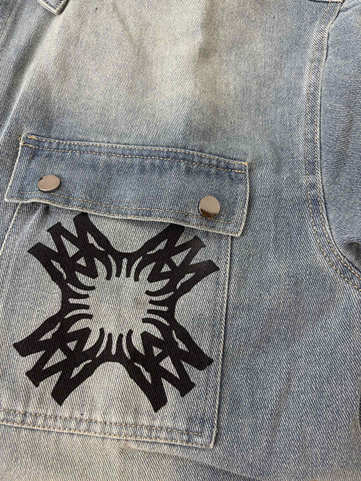 アミリスーパーコピー 新作レトロデニム長袖シャツ