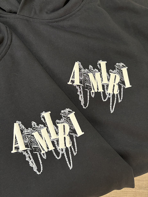 アミリ AMIRI 秋と冬の新しいフード付きスウェットシャツ
