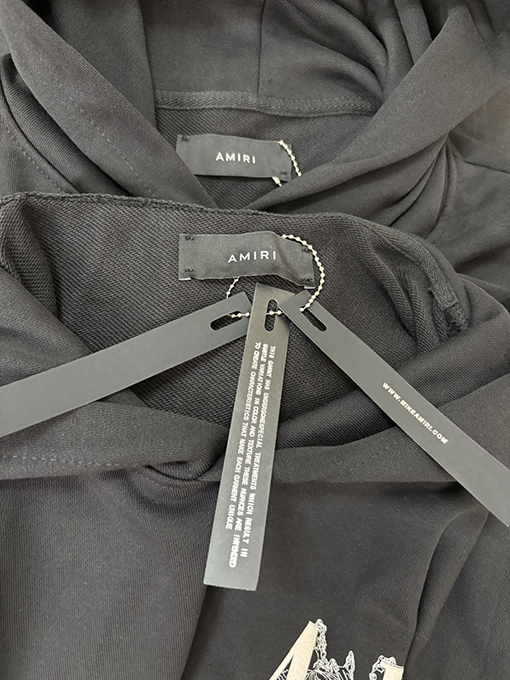 アミリ AMIRI 秋と冬の新しいフード付きスウェットシャツ