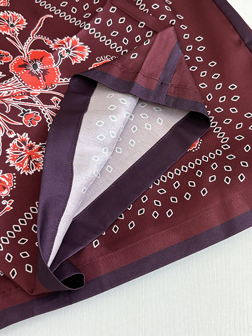 グッチ ブルーペイズリー カシュー ペイズリープリント ショートパンツ