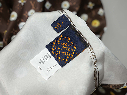 ルイヴィトン ブルーミングアルファベット3Dプリントシャツ＆ドローストリングショーツセット