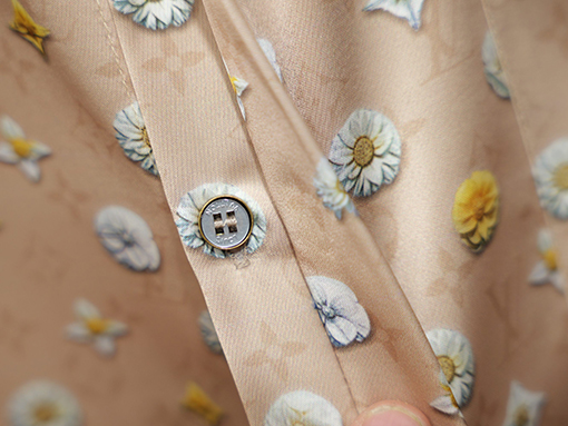 ルイヴィトン ブルーミングアルファベット3Dプリントシャツ＆ドローストリングショーツセット