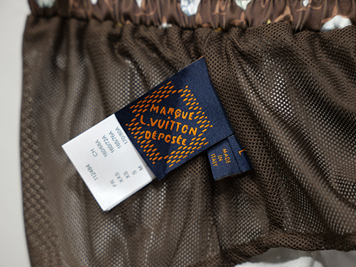 ルイヴィトン ブルーミングアルファベット3Dプリントシャツ＆ドローストリングショーツセット