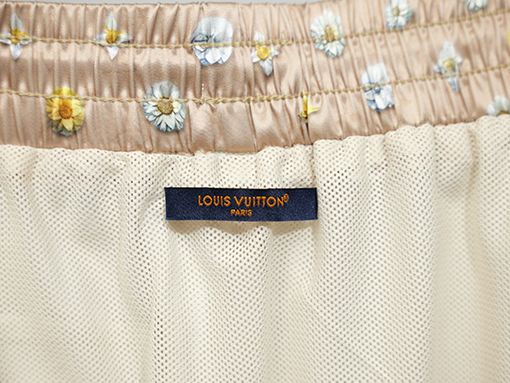 ルイヴィトン ブルーミングアルファベット3Dプリントシャツ＆ドローストリングショーツセット