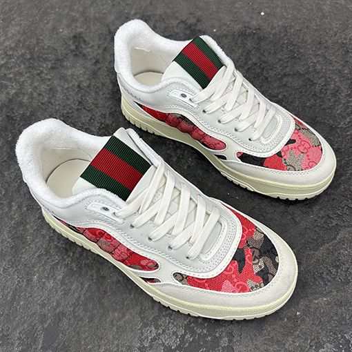 グッチスーパーコピー Re-Web GG デニムスニーカーシリーズ