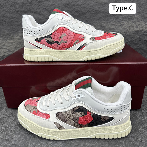 グッチスーパーコピー Re-Web GG デニムスニーカーシリーズ