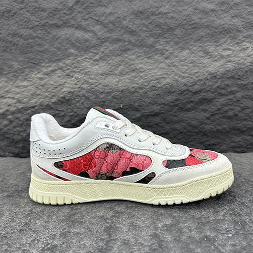 グッチスーパーコピー Re-Web GG デニムスニーカーシリーズ