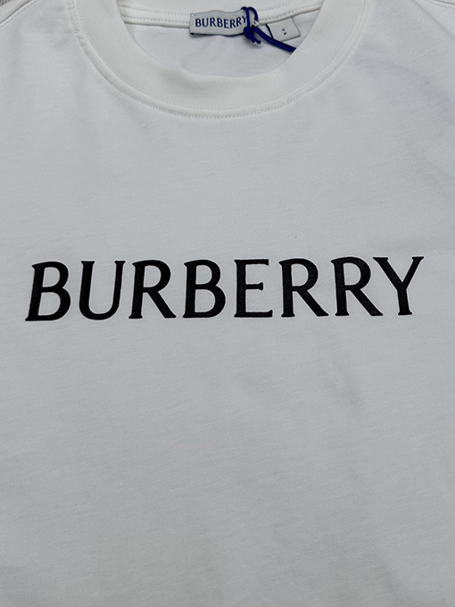 バーバリー Burberry 文字ロゴ入り半袖Tシャツ