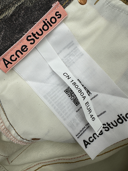 アクネストゥディオズ 3Dプリントジーンズ