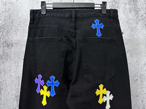クロムハーツコピー ストレートレッグジーンズ