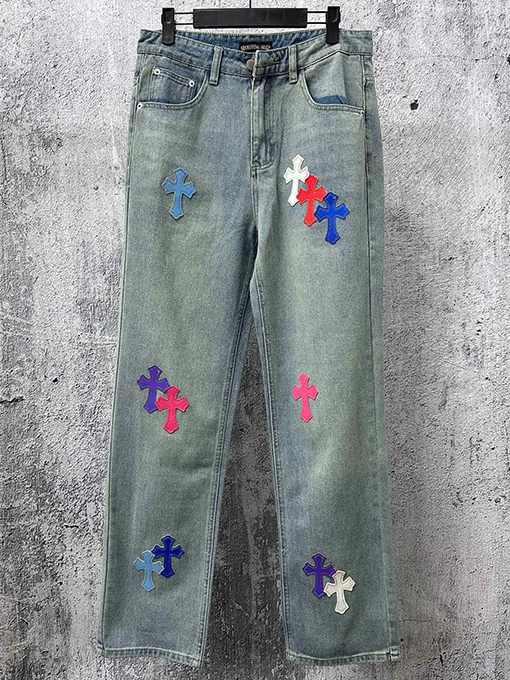 クロムハーツ 新モデルストレートレッグジーンズ