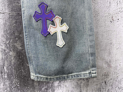 クロムハーツ 新モデルストレートレッグジーンズ