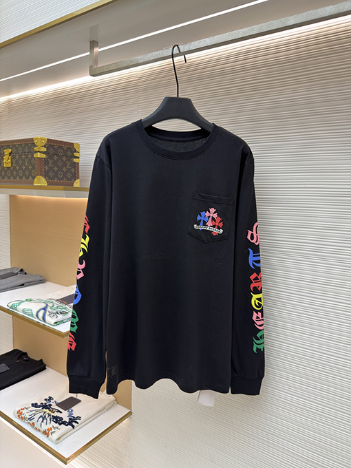 クロムハーツ マイアミ限定 カラフルクロス柄長袖シャツ