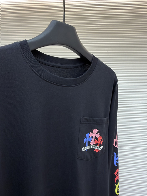 クロムハーツ マイアミ限定 カラフルクロス柄長袖シャツ