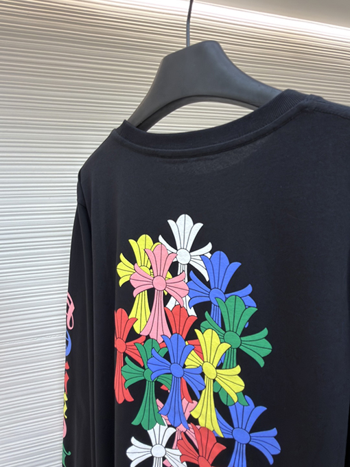 クロムハーツ マイアミ限定 カラフルクロス柄長袖シャツ