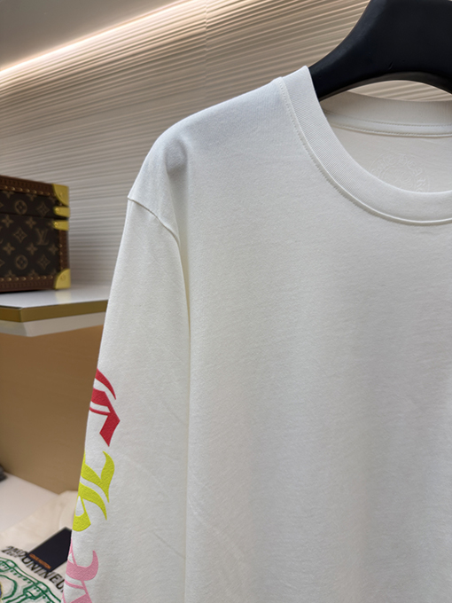 クロムハーツ マイアミ限定 カラフルクロス柄長袖シャツ