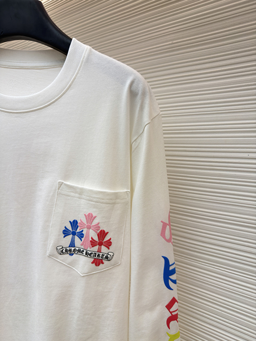 クロムハーツ マイアミ限定 カラフルクロス柄長袖シャツ