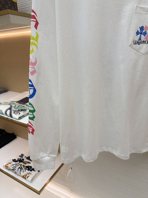 クロムハーツ マイアミ限定 カラフルクロス柄長袖シャツ