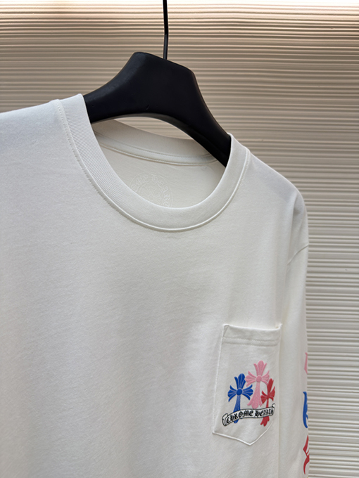 クロムハーツ マイアミ限定 カラフルクロス柄長袖シャツ