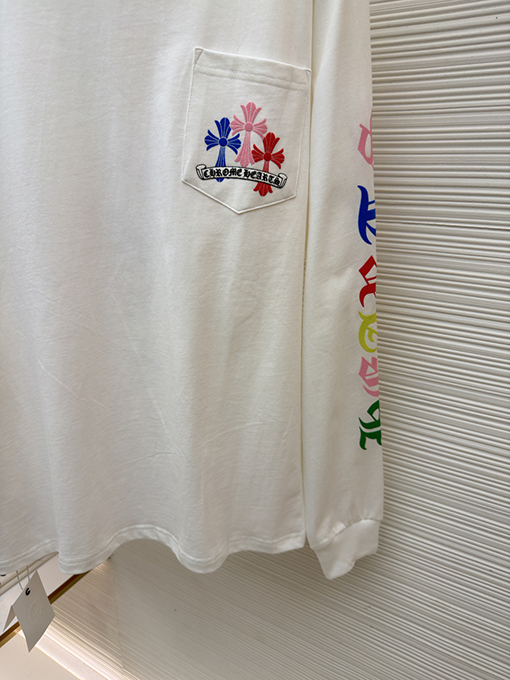 クロムハーツ マイアミ限定 カラフルクロス柄長袖シャツ