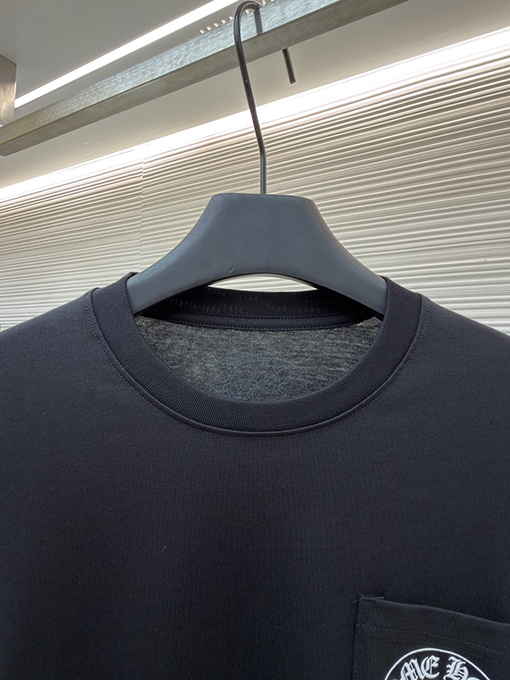 クロムハーツブランドコピー ラスベガス クロススリーブ ホースシュー 長袖シャツ