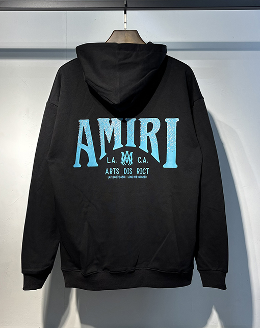 アミリ AMIRI 秋と冬の新しいフード付きスウェットシャツ