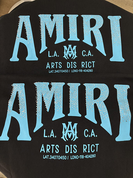 アミリ AMIRI 秋と冬の新しいフード付きスウェットシャツ