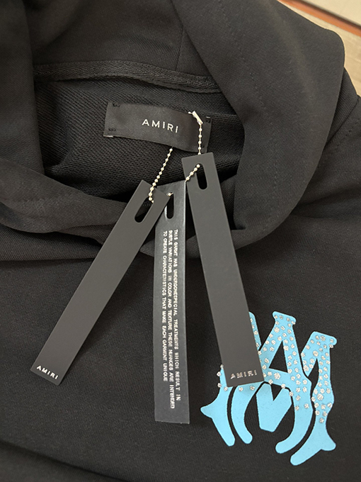 アミリ AMIRI 秋と冬の新しいフード付きスウェットシャツ