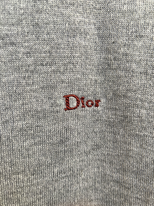 ディオールスーパーコピー DIOR 新しい文字刺繍ロゴ入りウェビングニットカーディガン