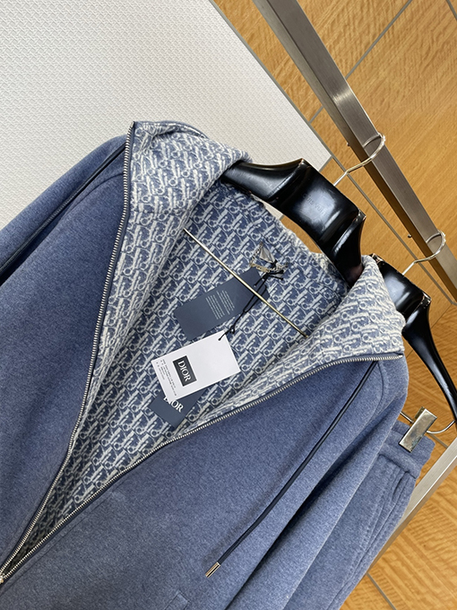 ディオール ドローストリング付きフード付きスウェットシャツカジュアルセット