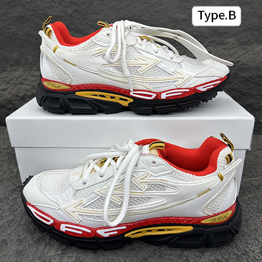 オフホワイト OW Be Right Back ファッションのカップルスニーカー