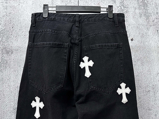 クロムハーツコピー ストレートレッグジーンズ