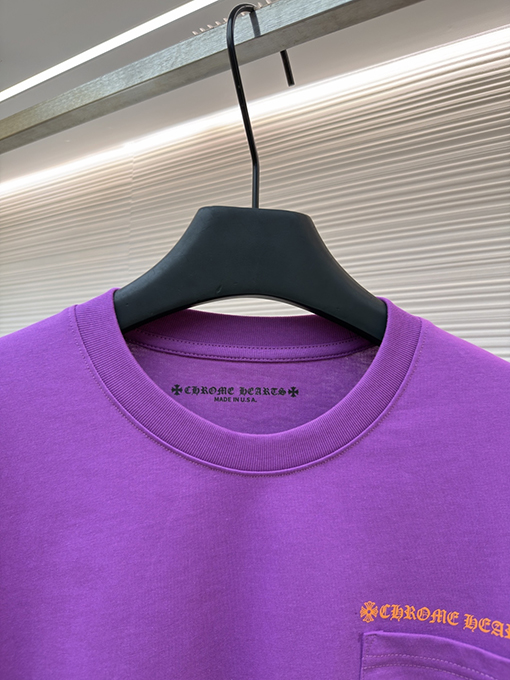 クロムハーツスーパーコピー 無地のコミックプリント長袖シャツ