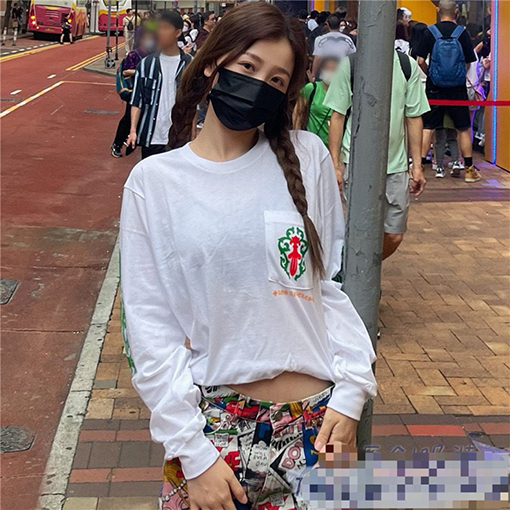 クロムハーツコピー 限定の花柄の剣の長袖シャツ