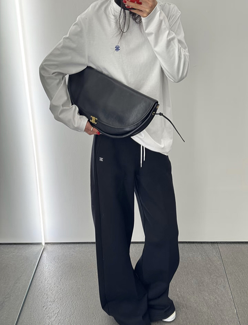 セリーヌスーパーコピー 刺繍入り長袖シャツ