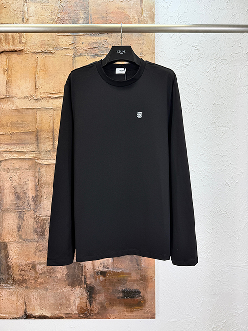 セリーヌスーパーコピー 刺繍入り長袖シャツ