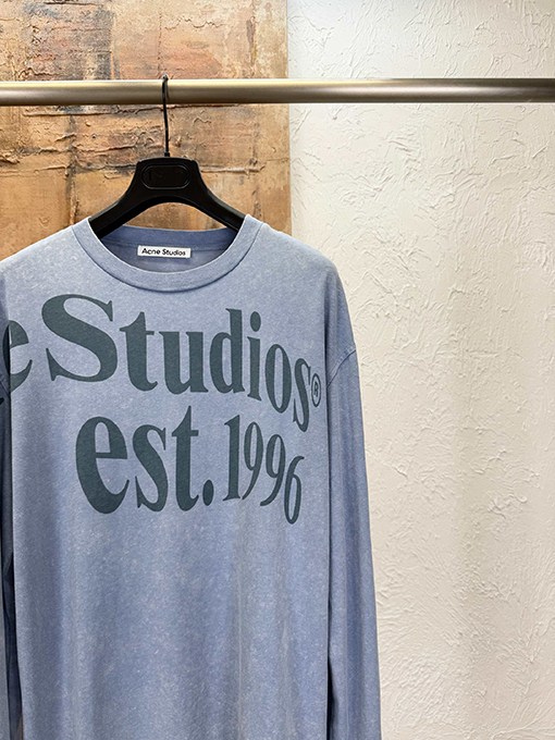 アクネストゥディオズ Acne Studios レタープリント長袖シャツ