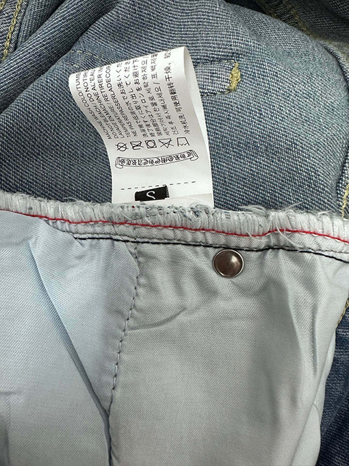 クロムハーツ 新モデルストレートレッグジーンズ